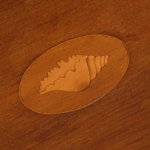 EDWARDIAN MAHOGANY TRAY - ADDITIONAL PHOTO 2