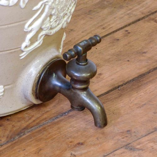 VICTORIAN EARTHENWARE WHISKY BARREL - ADDITIONAL PHOTO 4
