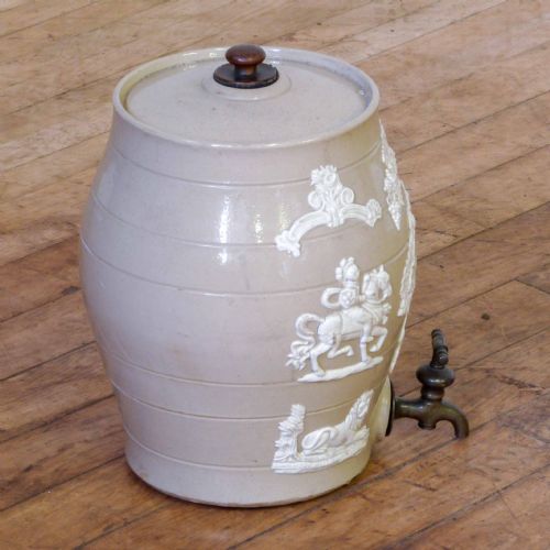 VICTORIAN EARTHENWARE WHISKY BARREL - ADDITIONAL PHOTO 9