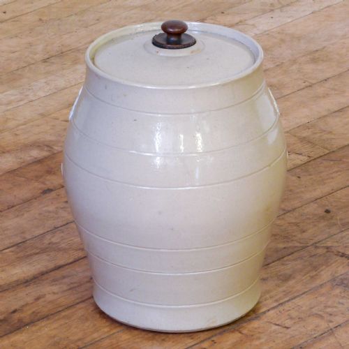 VICTORIAN EARTHENWARE WHISKY BARREL - ADDITIONAL PHOTO 10