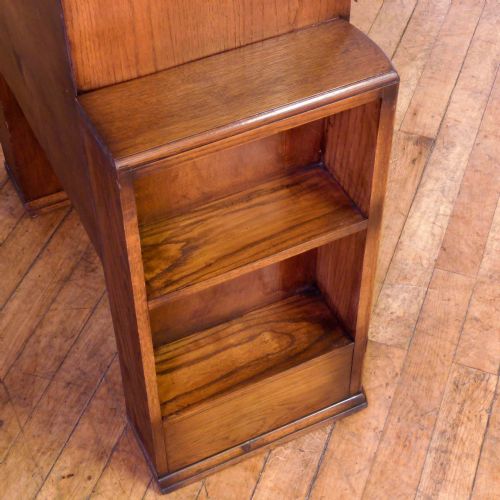 ART DECO OAK BUREAU - ADDITIONAL PHOTO 7