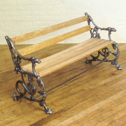 PAIR OF VICTORIAN COALBROOKDALE BENCHES - ADDITIONAL PHOTO 1
