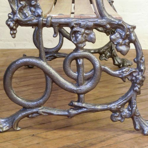 PAIR OF VICTORIAN COALBROOKDALE BENCHES - ADDITIONAL PHOTO 3