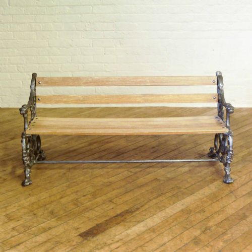 PAIR OF VICTORIAN COALBROOKDALE BENCHES - ADDITIONAL PHOTO 4