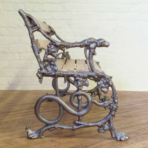 PAIR OF VICTORIAN COALBROOKDALE BENCHES - ADDITIONAL PHOTO 5