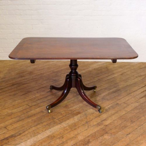 georgian mahogany breakfast table - CATEGORY: ANTIQUE TABLES - DATED GEORGIAN