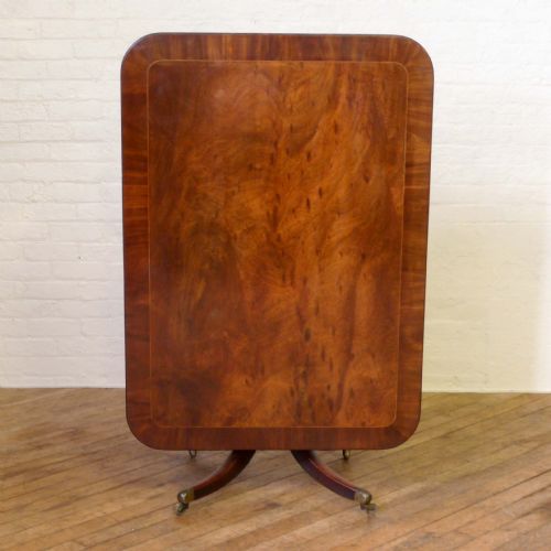 GEORGIAN MAHOGANY BREAKFAST TABLE - ADDITIONAL PHOTO 1