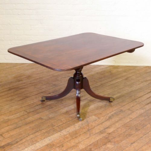 GEORGIAN MAHOGANY BREAKFAST TABLE - ADDITIONAL PHOTO 3