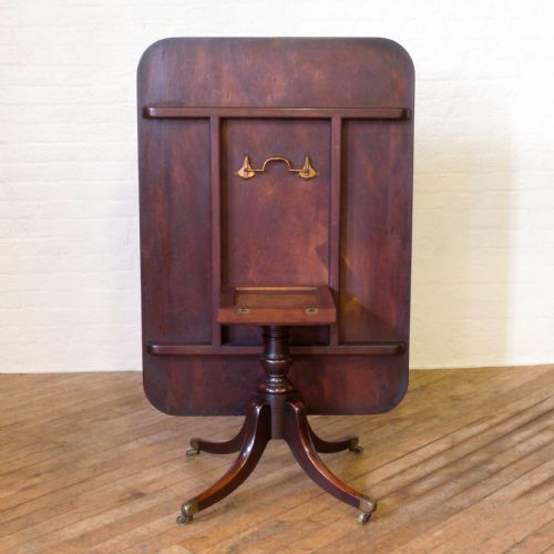 GEORGIAN MAHOGANY BREAKFAST TABLE - ADDITIONAL PHOTO 5