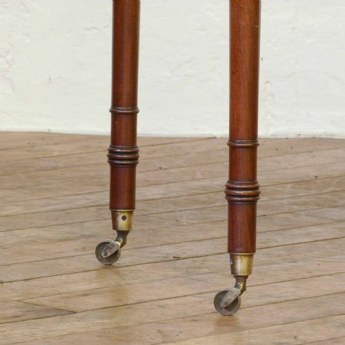 GEORGIAN MAHOGANY LADIES WRITING TABLE - ADDITIONAL PHOTO 4