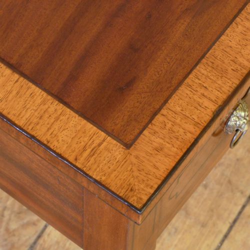 GEORGIAN MAHOGANY LADIES WRITING TABLE - ADDITIONAL PHOTO 5