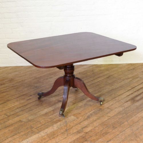 REGENCY MAHOGANY BREAKFAST TABLE - ADDITIONAL PHOTO 4