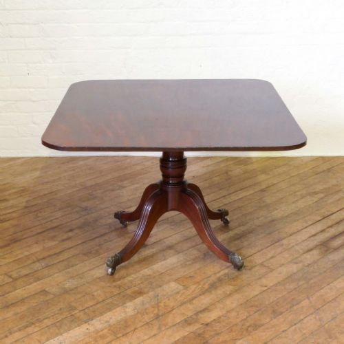 REGENCY MAHOGANY BREAKFAST TABLE - ADDITIONAL PHOTO 5