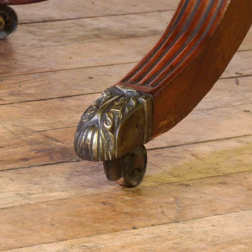 REGENCY MAHOGANY BREAKFAST TABLE - ADDITIONAL PHOTO 12