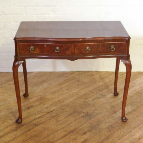 EDWARDIAN WALNUT SIDE TABLE - ADDITIONAL PHOTO 1