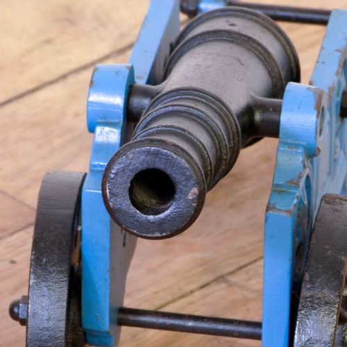 PAIR OF IRON CANNONS - ADDITIONAL PHOTO 6
