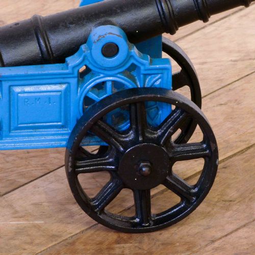 PAIR OF IRON CANNONS - ADDITIONAL PHOTO 13