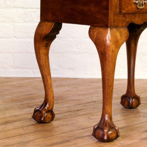 EDWARDIAN WALNUT BUREAU - ADDITIONAL PHOTO 11