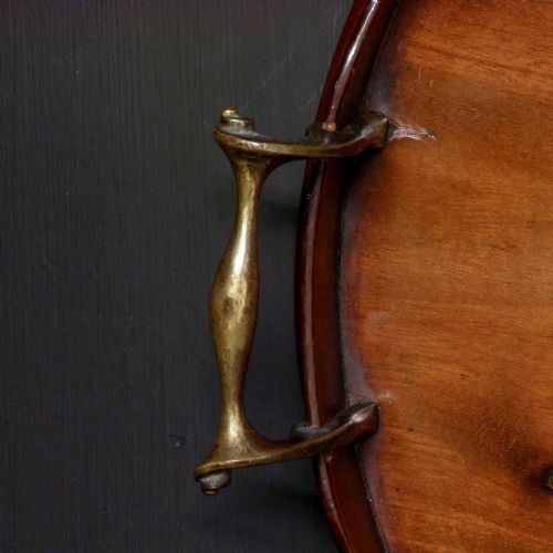 EDWARDIAN MAHOGANY DRINKS TRAY - ADDITIONAL PHOTO 2