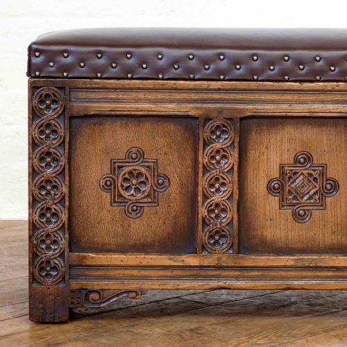 ENGLISH OAK LOG BIN - ADDITIONAL PHOTO 1