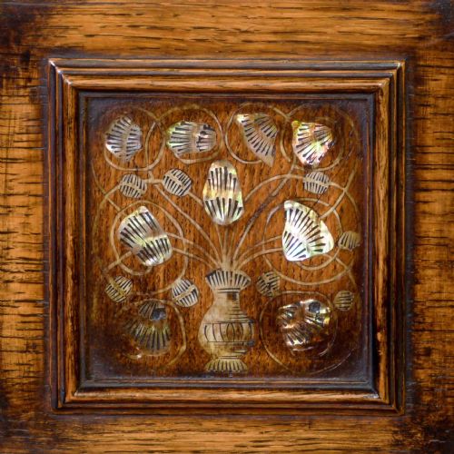 CARVED OAK CUPBOARD - ADDITIONAL PHOTO 10