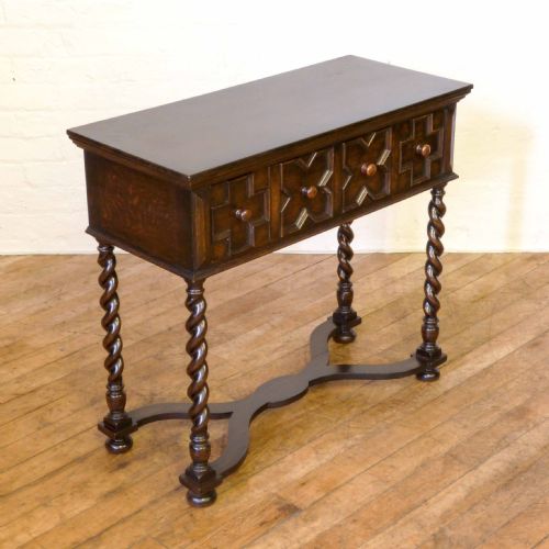 SMALL JACOBEAN STYLE OAK DRESSER - ADDITIONAL PHOTO 1