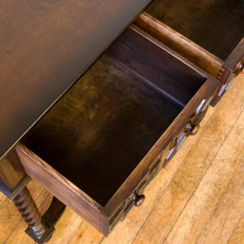 SMALL JACOBEAN STYLE OAK DRESSER - ADDITIONAL PHOTO 5