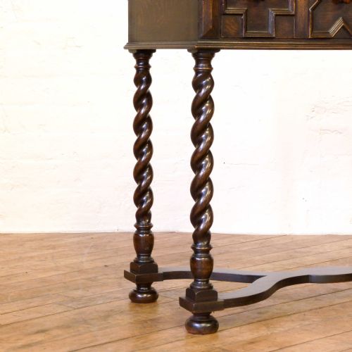 SMALL JACOBEAN STYLE OAK DRESSER - ADDITIONAL PHOTO 8