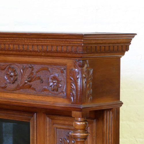 EDWARDIAN OAK SIDEBOARD - ADDITIONAL PHOTO 4