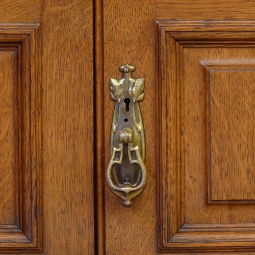 EDWARDIAN OAK SIDEBOARD - ADDITIONAL PHOTO 10