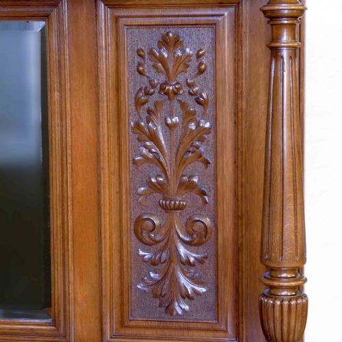 EDWARDIAN OAK SIDEBOARD - ADDITIONAL PHOTO 12