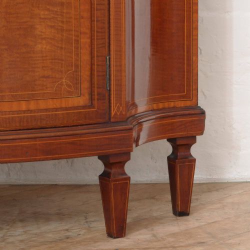 EDWARDIAN MAHOGANY CORNER CUPBOARD - ADDITIONAL PHOTO 4