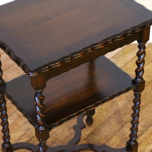 OAK OCCASIONALCARD TABLE - ADDITIONAL PHOTO 7