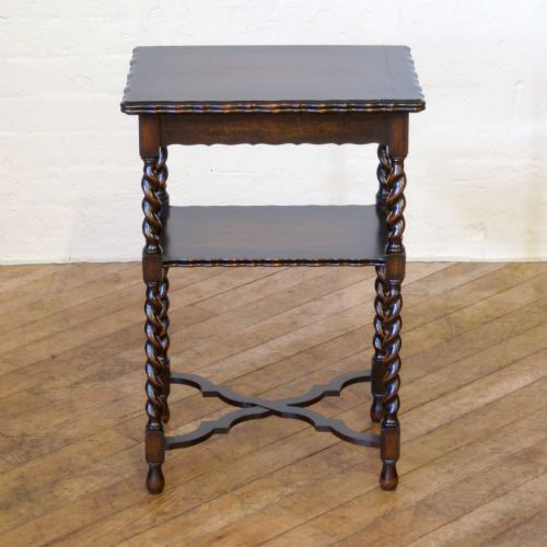 OAK OCCASIONALCARD TABLE - ADDITIONAL PHOTO 9