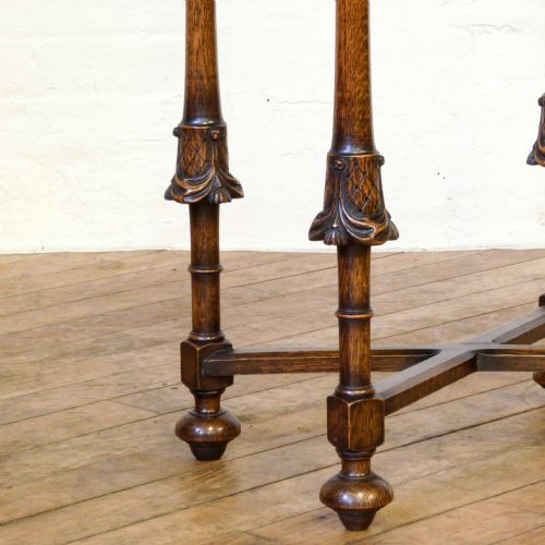 OAK OCCASIONAL TABLE - ADDITIONAL PHOTO 5