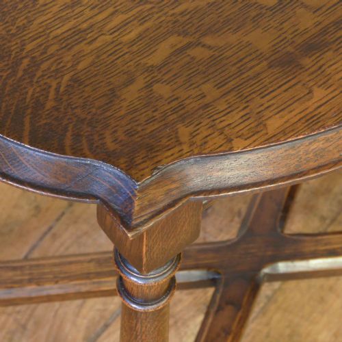 OAK OCCASIONAL TABLE - ADDITIONAL PHOTO 6