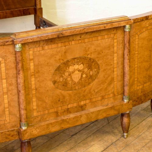 FRENCH AMBOYNA BED - ADDITIONAL PHOTO 2