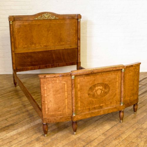 FRENCH AMBOYNA BED - ADDITIONAL PHOTO 3