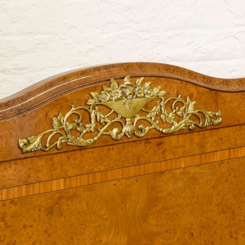 FRENCH AMBOYNA BED - ADDITIONAL PHOTO 6