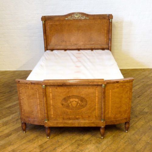 FRENCH AMBOYNA BED - ADDITIONAL PHOTO 8