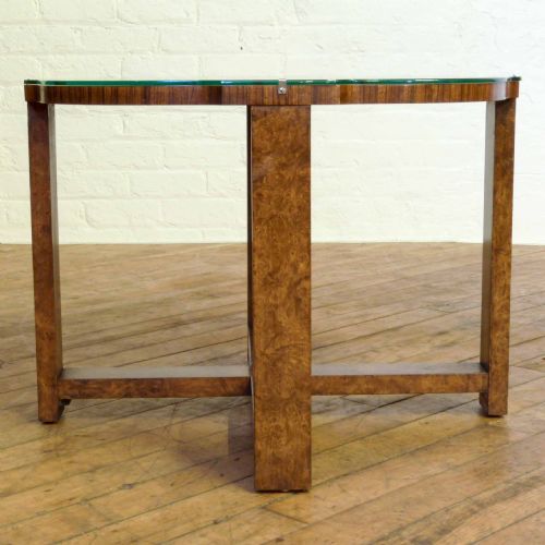ART DECO WALNUT NEST OF TABLES - ADDITIONAL PHOTO 5
