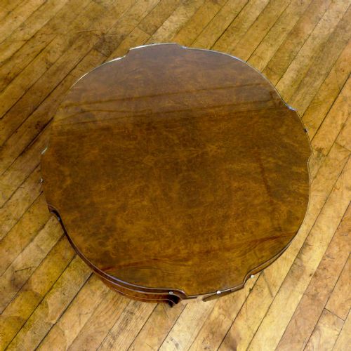 ART DECO WALNUT NEST OF TABLES - ADDITIONAL PHOTO 12