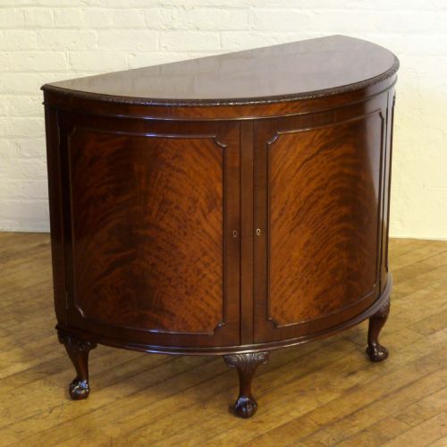 EDWARDIAN MAHOGANY SIDE CABINET - ADDITIONAL PHOTO 1
