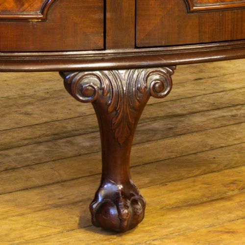 EDWARDIAN MAHOGANY SIDE CABINET - ADDITIONAL PHOTO 4