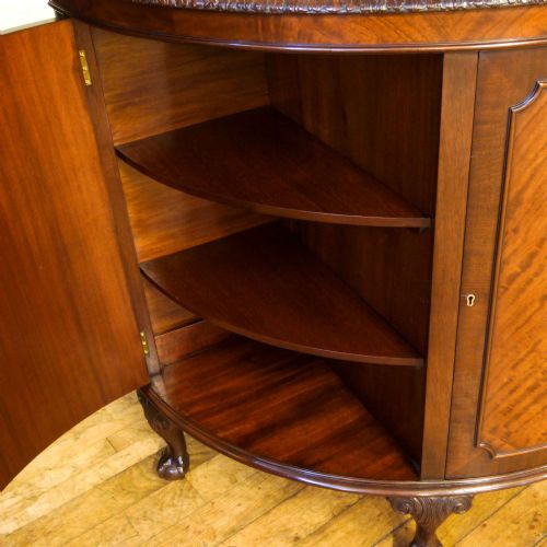 EDWARDIAN MAHOGANY SIDE CABINET - ADDITIONAL PHOTO 6