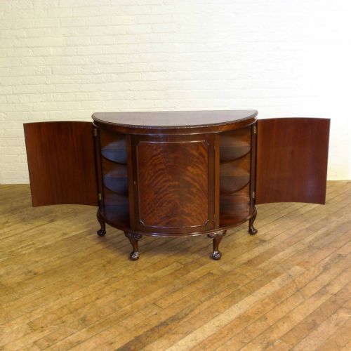 EDWARDIAN MAHOGANY SIDE CABINET - ADDITIONAL PHOTO 9