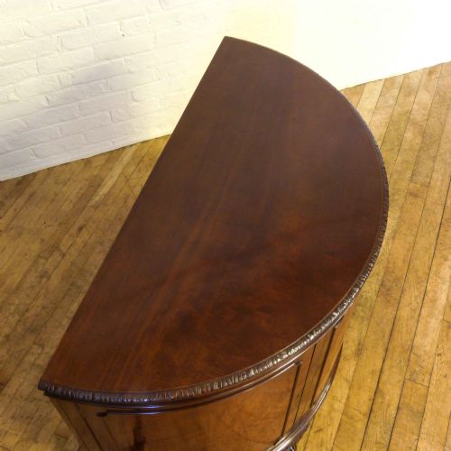 EDWARDIAN MAHOGANY SIDE CABINET - ADDITIONAL PHOTO 10
