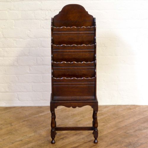 OAK MAGAZINE RACK - ADDITIONAL PHOTO 1
