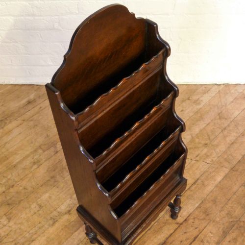 OAK MAGAZINE RACK - ADDITIONAL PHOTO 3