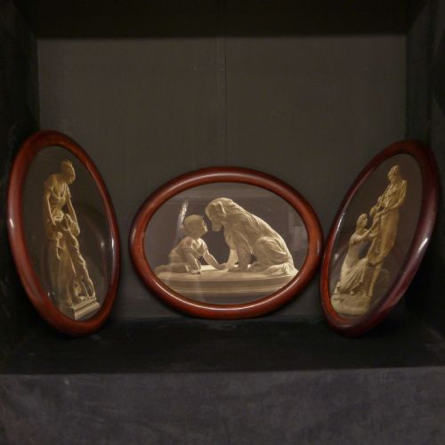 set of three victorian classical prints - CATEGORY: ANTIQUE ART - DATED VICTORIAN